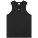 楽天ReVida 楽天市場店【送料無料】 クレージュ レディース タンクトップ トップス Courreges Sports Light Lycra Tank Top Black