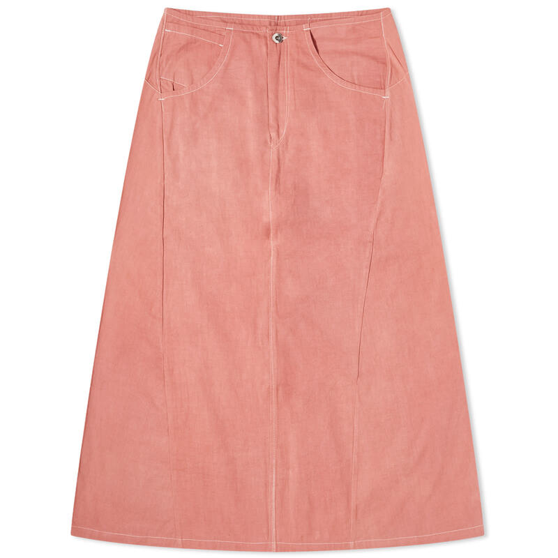 【送料無料】 ストーリーエムエフジー レディース スカート ボトムス Story mfg. Twisty Midi Skirt Ancient Pink Wonky-Wear