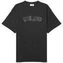 【送料無料】 ソウルランド メンズ Tシャツ トップス Soulland Kai Roberta Logo T-Shirt Black