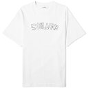 【送料無料】 ソウルランド メンズ Tシャツ トップス Soulland Kai Roberta Logo T-Shirt White