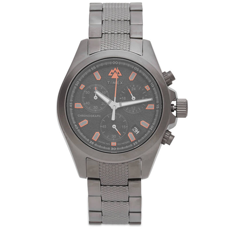 楽天ReVida 楽天市場店【送料無料】 タイメックス メンズ 腕時計 アクセサリー Timex Expedition North Field Chronograph 43mm Watch Black & Gunmetal