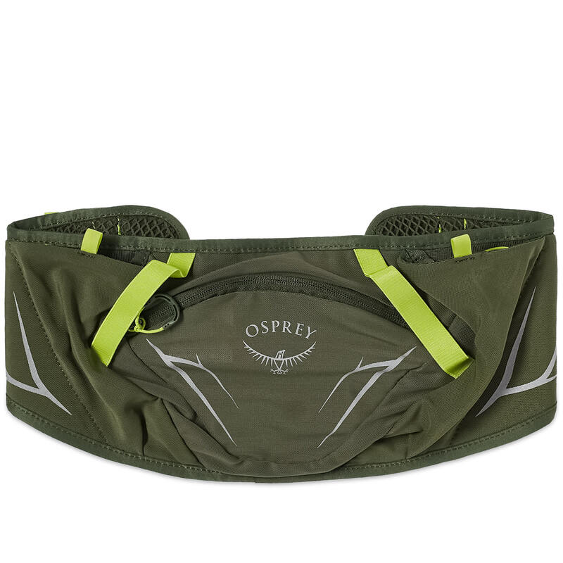 Ｄ＆Ｇ ベルト（メンズ） 【送料無料】 オスプレー メンズ ベルト アクセサリー Osprey Duro Dyna Running Hydration Belt Seaweed Green & Limon