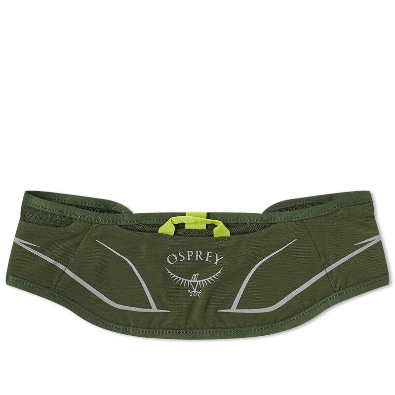 Ｄ＆Ｇ ベルト（メンズ） 【送料無料】 オスプレー メンズ ベルト アクセサリー Osprey Duro Dyna LT Running Hydration Belt Seaweed Green & Limon