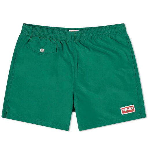 【送料無料】 ケンゾー メンズ ハーフパンツ・ショーツ 水着 Kenzo Swim Short Bottle Green 【送料無料】 ケンゾー メンズ ハーフパンツ・ショーツ 水着 Kenzo Swim Short Bottle Green