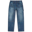 【送料無料】 ジバンシー メンズ デニムパンツ ボトムス Givenchy Studded Carpenter Jeans Blue