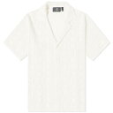 【送料無料】 リプレゼント メンズ シャツ トップス Represent Lace Knitted Vacation Shirt Chalk