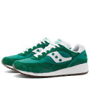 【送料無料】 サッカニー メンズ スニーカー シューズ Saucony Shadow 6000 Green & White(4)