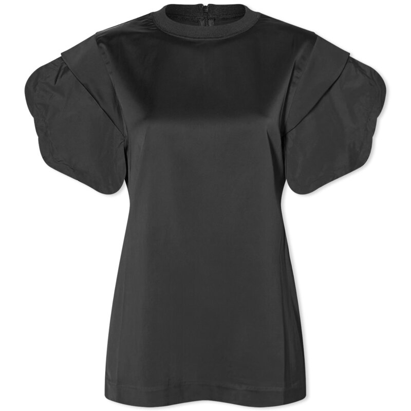 【送料無料】 トーガ レディース シャツ トップス Toga Stretch Satin Top 1 Black