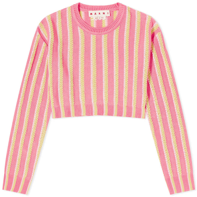 ̵ ޥ ǥ ѡå  Marni Casual Round Neck Sweat Pink Gummy