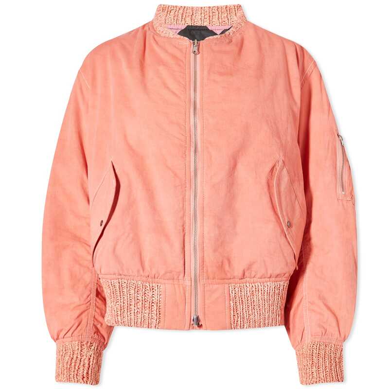 【送料無料】 ストーリーエムエフジー レディース ジャケット・ブルゾン アウター Story mfg. Seed Bomber Jacket Ancient Pink Wonky-Wear