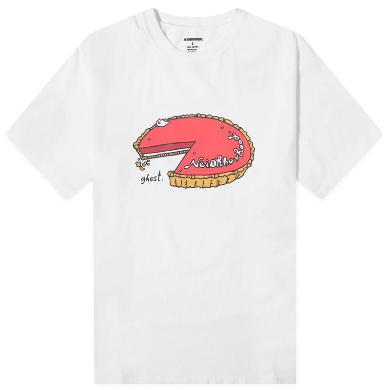 【送料無料】 ネイバーフッド メンズ Tシャツ トップス Neighborhood 15 Printed T-Shirt White
