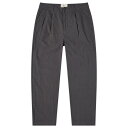【送料無料】 フォーク メンズ カジュアルパンツ ボトムス Folk Suit Trousers Graphite Crinkle(4)