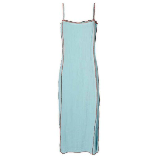 【送料無料】 ベースレンジ レディース ワンピース トップス Baserange Shok Slip Dress Wuxi Blue 【送料無料】 ベースレンジ レディース ワンピース トップス Baserange Shok Slip Dress Wuxi Blue