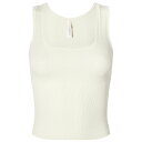 【送料無料】 スキムズ レディース タンクトップ トップス SKIMS Cotton Rib Tank Bone(4)