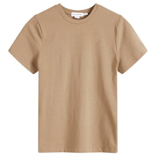 【送料無料】 グッドアメリカン レディース Tシャツ トップス Good American Baby T-Shirt Putty 【送料無料】 グッドアメリカン レディース Tシャツ トップス Good American Baby T-Shirt Putty