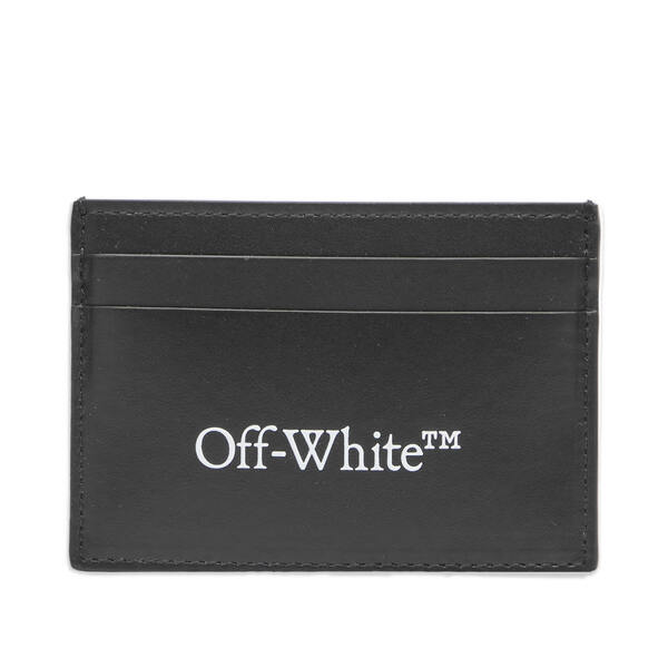 【送料無料】 オフ-ホワイト メンズ 財布 アクセサリー Off-White Bookish Card Holder White