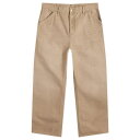 【送料無料】 カーハート メンズ カジュアルパンツ ボトムス Carhartt WIP Single Knee Pant Peanut Aged Canvas