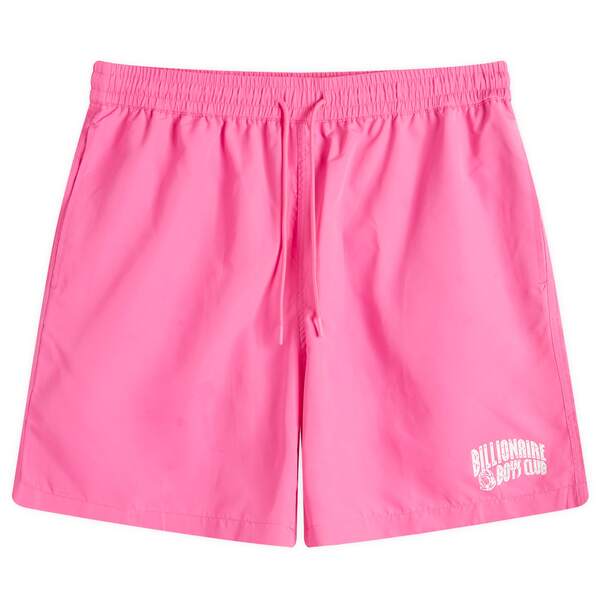 【送料無料】 ビリオネアボーイズクラブ メンズ ハーフパンツ・ショーツ 水着 Billionaire Boys Club Diamond And Dollars Swim Shorts Pink