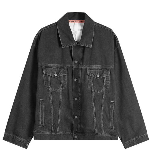 【送料無料】 アクネ ストゥディオズ メンズ ジャケット・ブルゾン アウター Acne Studios Robert Relaxed Denim Jacket Vintage Black 【送料無料】 アクネ ストゥディオズ メンズ ジャケット・ブルゾン アウター Acne Studios Robert Relaxed Denim Jacket Vintage Black