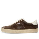 【送料無料】 ゴールデングース メンズ スニーカー シューズ Golden Goose Soul Star Suede Sneaker Dark Brown & Milk(4)