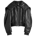 【送料無料】 ジ アティコ レディース ジャケット・ブルゾン アウター The Attico Bomber Black