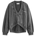 【送料無料】 ジ アティコ レディース パーカー・スウェット アウター The Attico Sweatshirt Black Fade