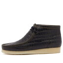 【送料無料】 クラークス メンズ ブーツ・レインブーツ シューズ Clarks Originals Wallabee Boot Harajuku Black C...