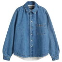 【送料無料】 ジャクエムス メンズ シャツ トップス Jacquemus Baker Denim Overshirt Blue