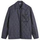 【送料無料】 ヴァレンティノ メンズ シャツ トップス Valentino Signature Quilted Shirt Navy