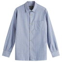 【送料無料】 アーペーセー レディース シャツ トップス A.P.C. Sela Shirt Blue(4)
