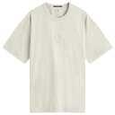 【送料無料】 シーピーカンパニー メンズ Tシャツ トップス C.P. Company 20/1 Logo T-Shirt Vintage Khaki(4)