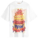 【送料無料】 マルニ レディース Tシャツ トップス Marni T-Shirt Lily White
