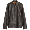 【送料無料】 アワーレガシー メンズ シャツ トップス Our Legacy Welding Lambskin Shirt Worn Brown Lambskin(4)
