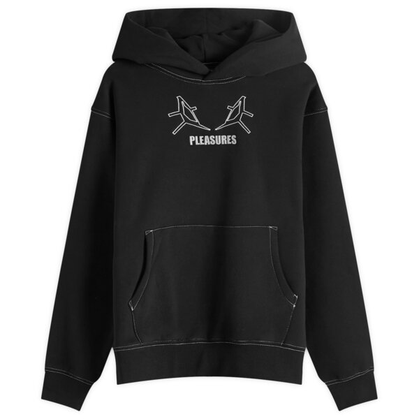 【送料無料】 プレジャーズ メンズ パーカー・スウェット アウター Pleasures Artificial Human Hoodie Black