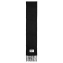 【送料無料】 アクネ ストゥディオズ メンズ マフラー・ストール・スカーフ アクセサリー Acne Studios Volly Alpaca Scarf Bla...