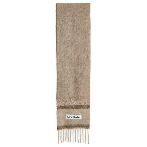 【送料無料】 アクネ ストゥディオズ メンズ マフラー・ストール・スカーフ アクセサリー Acne Studios Vonkey Scarf Brown & Beige 【送料無料】 アクネ ストゥディオズ メンズ マフラー・ストール・スカーフ アクセサリー Acne Studios Vonkey Scarf Brown & Beige