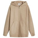【送料無料】 マックスマーラ レディース パーカー・スウェット アウター Max Mara Knit Hoodie Hazelnut