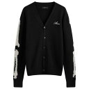 【送料無料】 アミリ メンズ カーディガン アウター AMIRI Bones Knit Cardigan Black