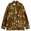 【送料無料】 イザベル マラン メンズ シャツ トップス Isabel Marant Kervon Wool Camo Overshirt Khaki(4)