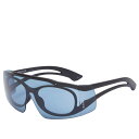 【送料無料】 アレキサンダー・マックイーン メンズ サングラス・アイウェア アクセサリー Alexander McQueen Bio Injection Sun...