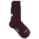 【送料無料】 ロスターソックス メンズ 靴下 アンダーウェア Rostersox Heart by X Socks Wine