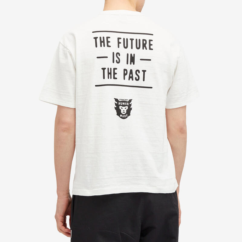 【送料無料】 ヒューマンメイド メンズ Tシャツ トップス Human Made Heart Badge T-Shirt White