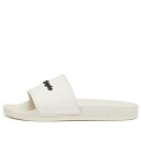 【送料無料】 パーム・エンジェルス メンズ サンダル シューズ Palm Angels Classic Logo Pool Slide Neutral(4)