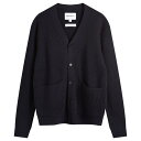 【送料無料】 ノースプロジェクト メンズ カーディガン アウター Norse Projects Loki Wool Rib Knit Cardigan Dark...