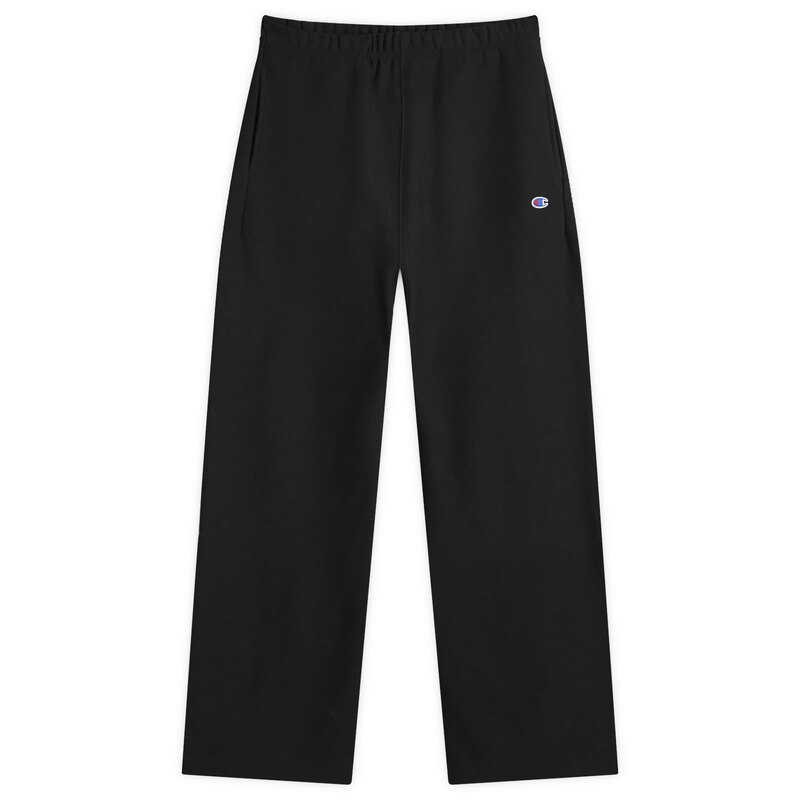 【送料無料】 チャンピオン メンズ カジュアルパンツ ボトムス Champion Classic Straight Hem Sweat Pants Black