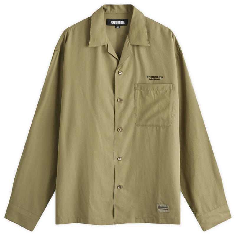 ネイバーフッド メンズ トップス シャツ Neighborhood Open Collar Shirt Olive Drab オリーブ(4)