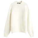 【送料無料】 ジャクエムス メンズ ニット・セーター アウター Jacquemus Back Logo Crew Jumper Light Beige