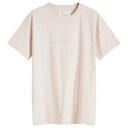 【送料無料】 マルタンマルジェラ レディース Tシャツ トップス Maison Margiela T-Shirt Pink