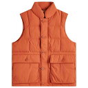 【送料無料】 フリズムワークス メンズ ベスト アウター FrizmWORKS Karokoram Down Vest Orange(4)