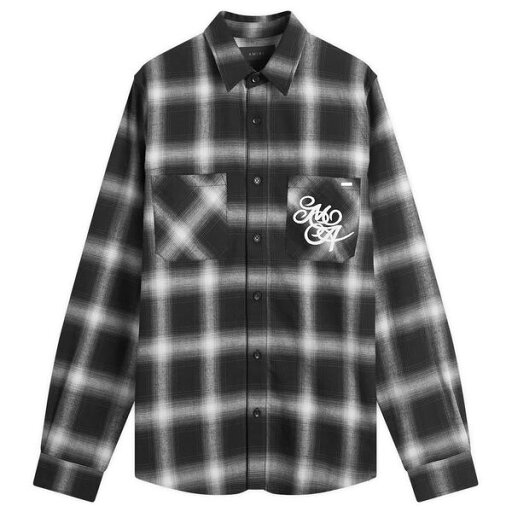 【送料無料】 アミリ メンズ シャツ トップス AMIRI Swirl Flannel Shirt Black 【送料無料】 アミリ メンズ シャツ トップス AMIRI Swirl Flannel Shirt Black
